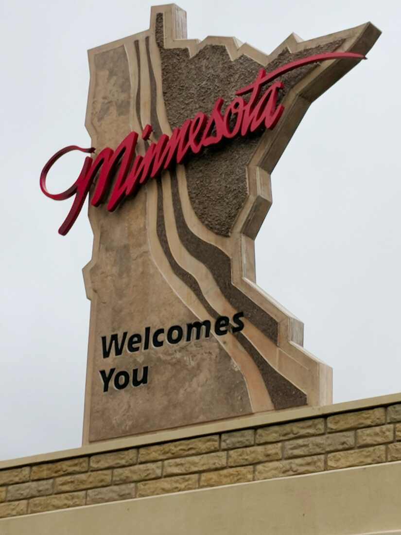 Welcome to Minnesota Sign